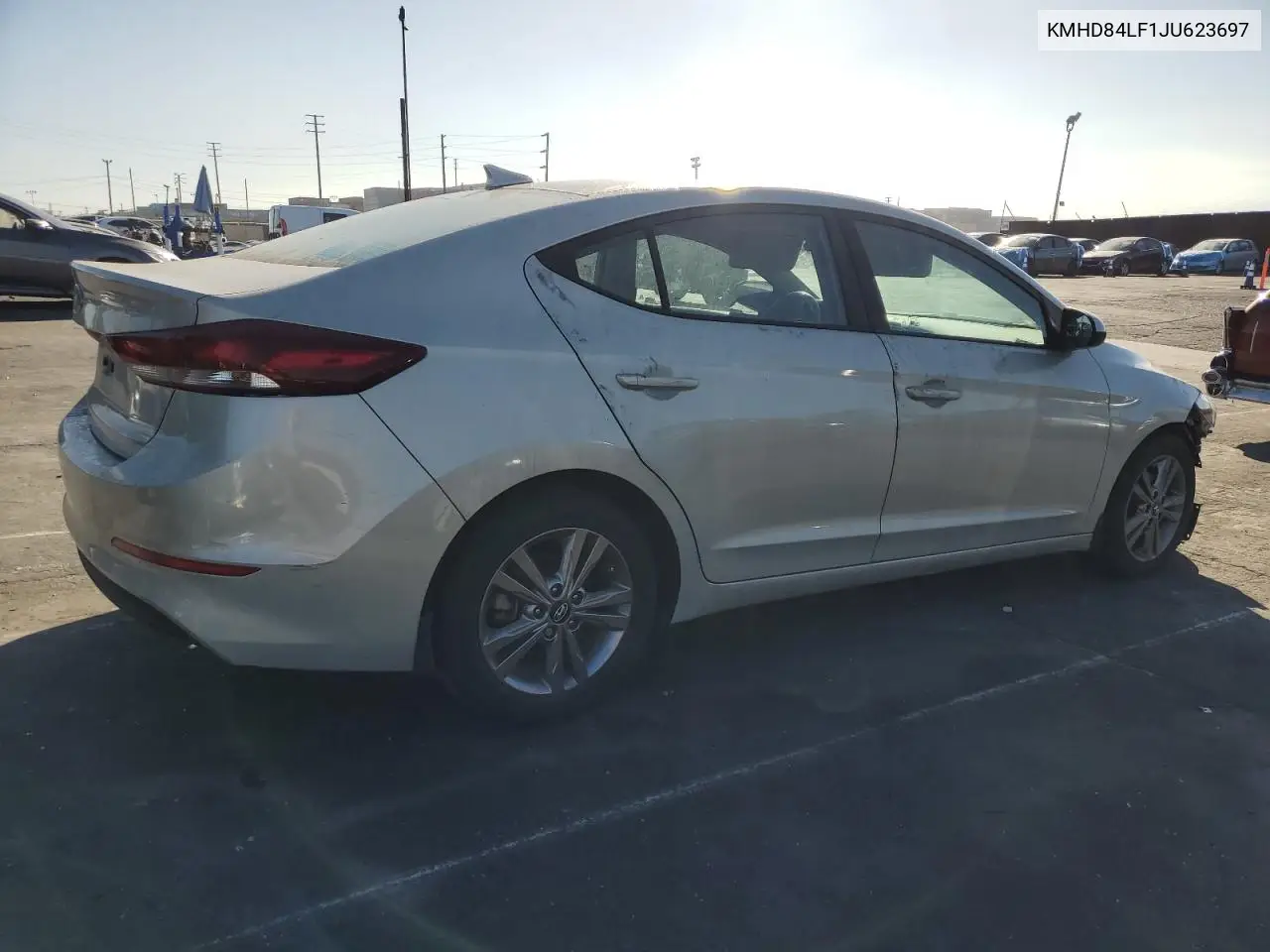 KMHD84LF1JU623697 2018 Hyundai Elantra Sel
