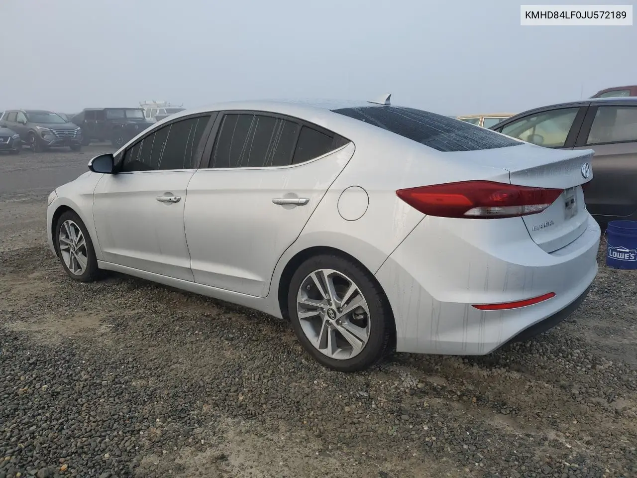 KMHD84LF0JU572189 2018 Hyundai Elantra Sel