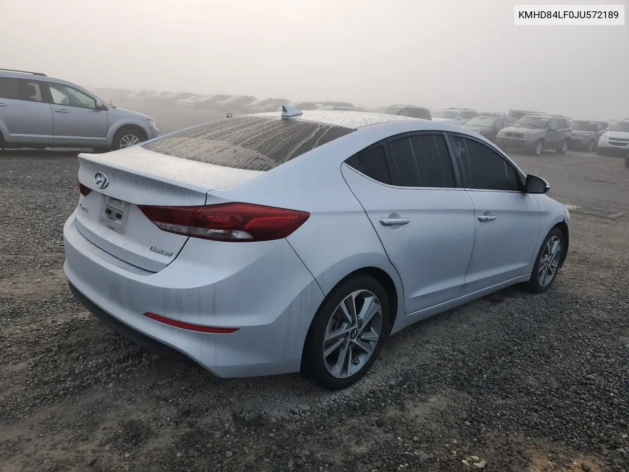 KMHD84LF0JU572189 2018 Hyundai Elantra Sel