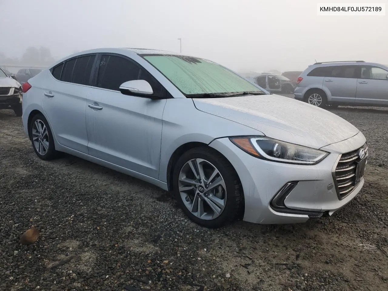 KMHD84LF0JU572189 2018 Hyundai Elantra Sel
