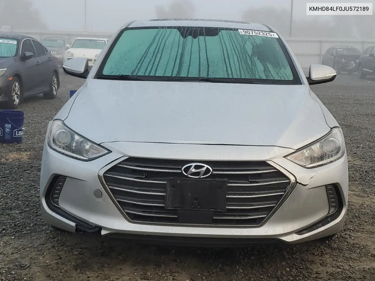 KMHD84LF0JU572189 2018 Hyundai Elantra Sel