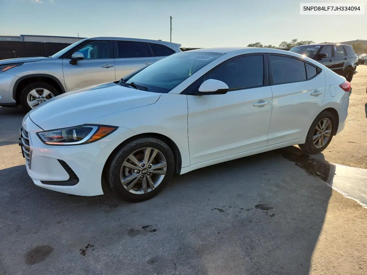 5NPD84LF7JH334094 2018 Hyundai Elantra Sel