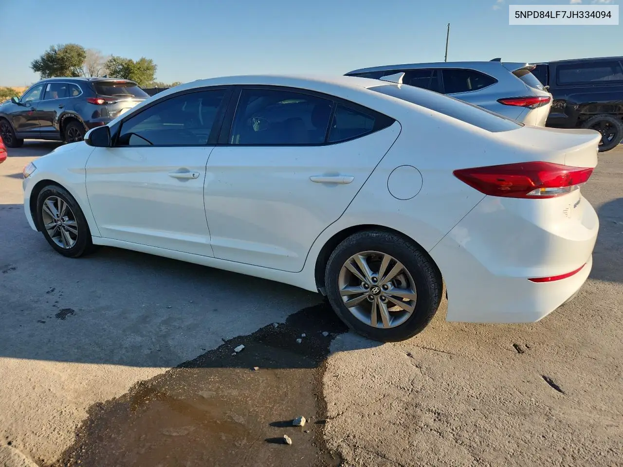 5NPD84LF7JH334094 2018 Hyundai Elantra Sel