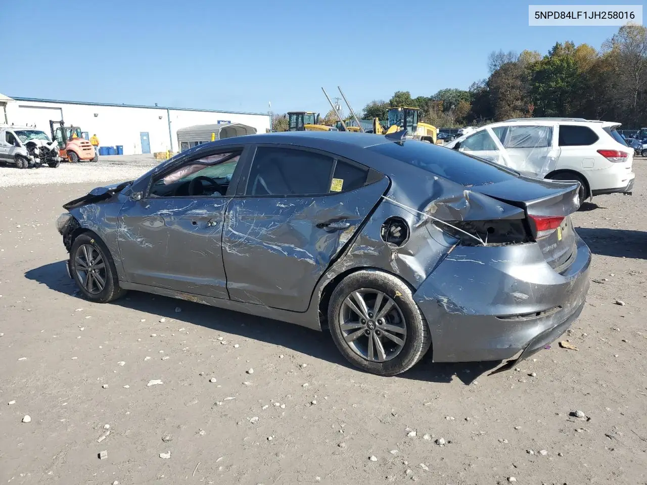 5NPD84LF1JH258016 2018 Hyundai Elantra Sel