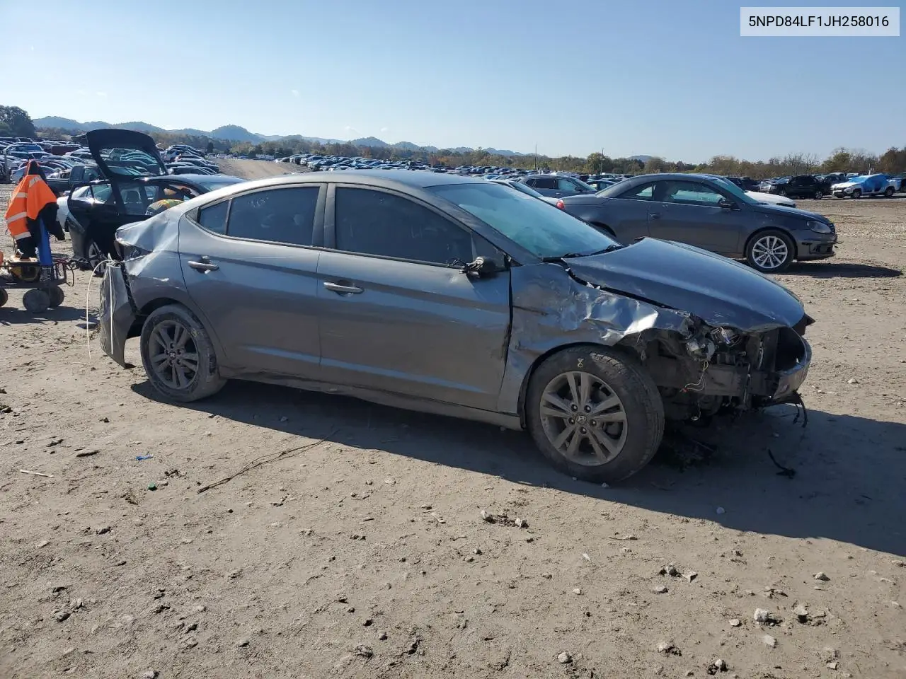 5NPD84LF1JH258016 2018 Hyundai Elantra Sel