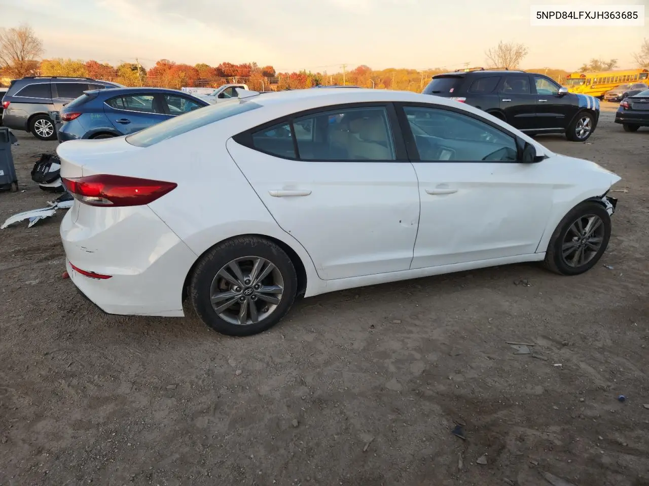 5NPD84LFXJH363685 2018 Hyundai Elantra Sel