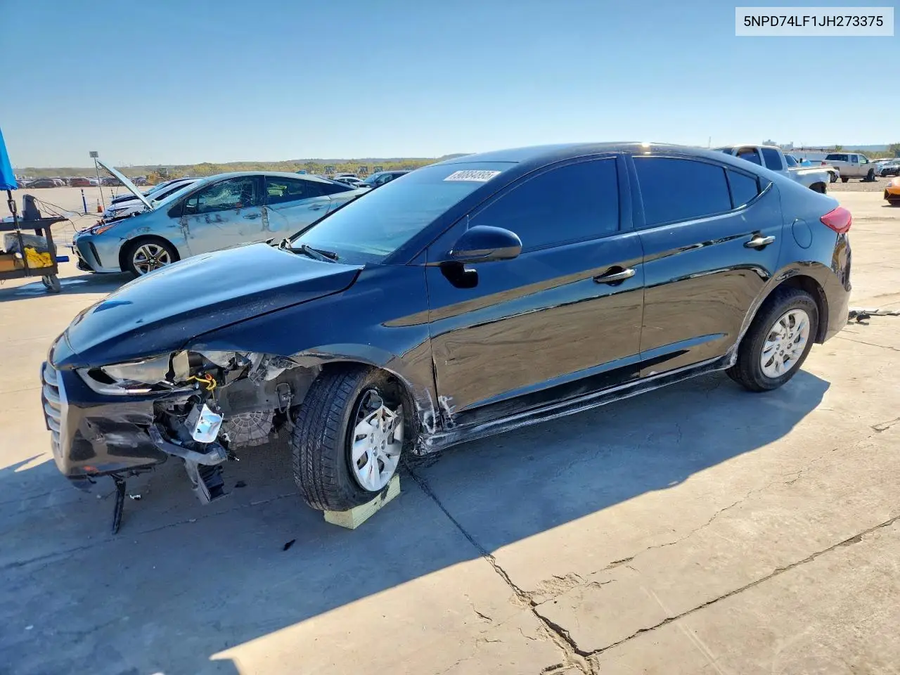 5NPD74LF1JH273375 2018 Hyundai Elantra Se