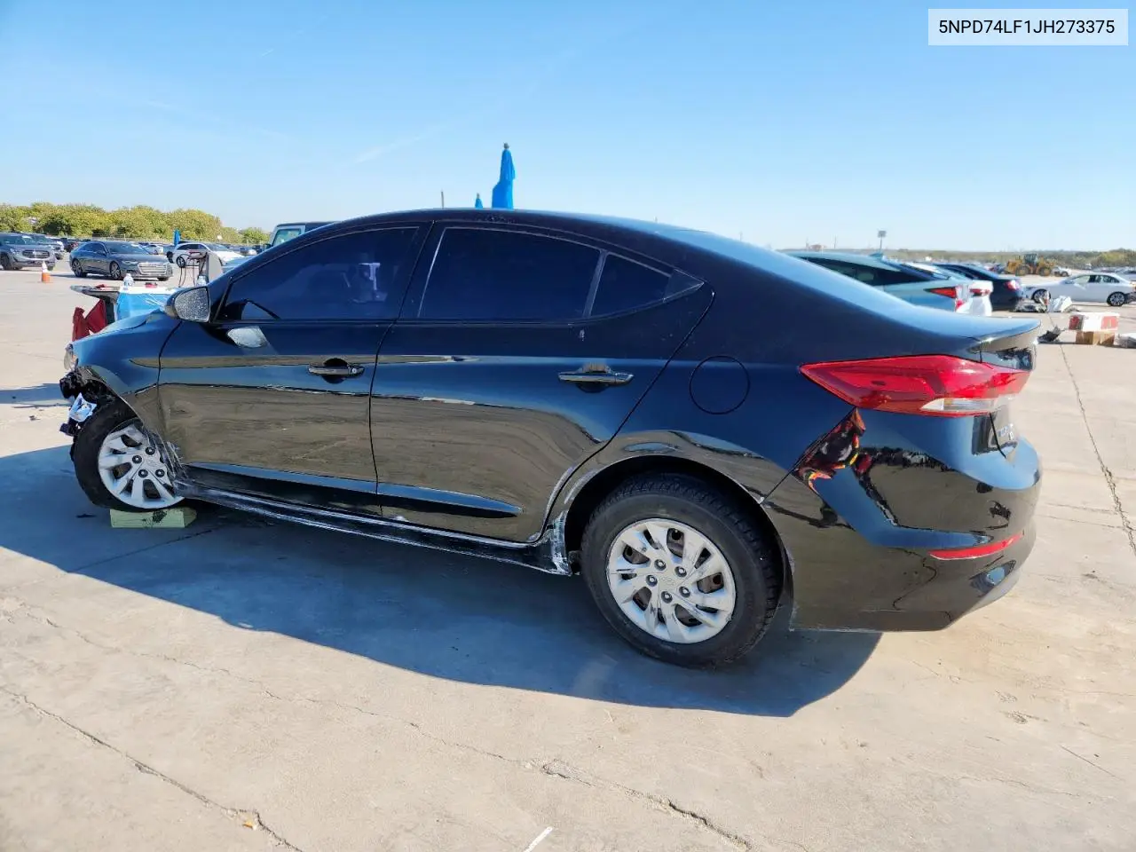 5NPD74LF1JH273375 2018 Hyundai Elantra Se