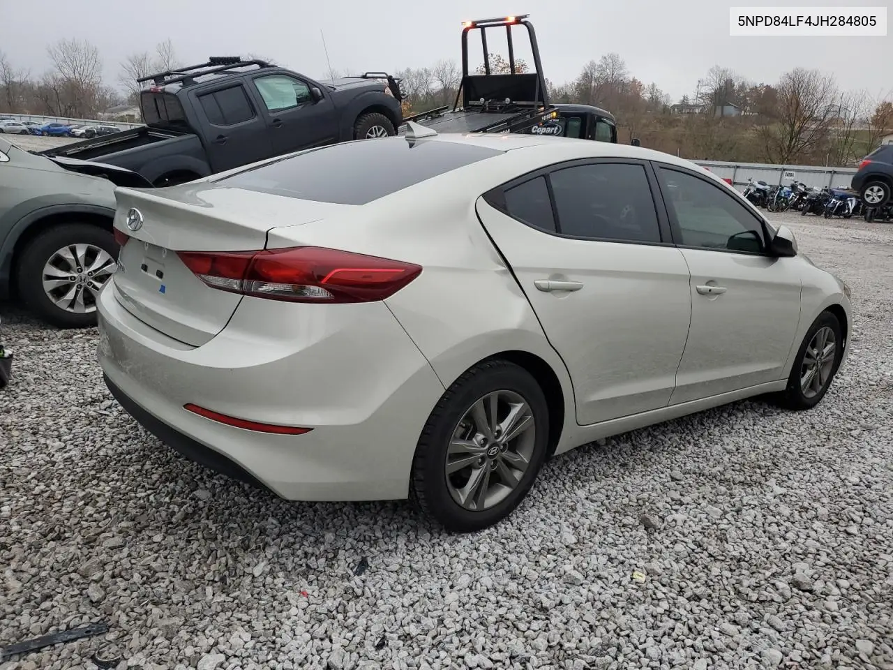 5NPD84LF4JH284805 2018 Hyundai Elantra Sel