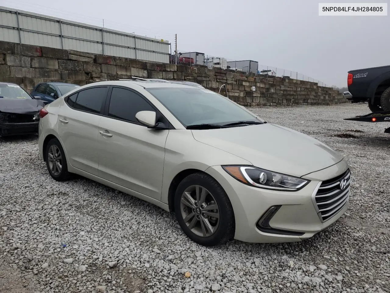 5NPD84LF4JH284805 2018 Hyundai Elantra Sel