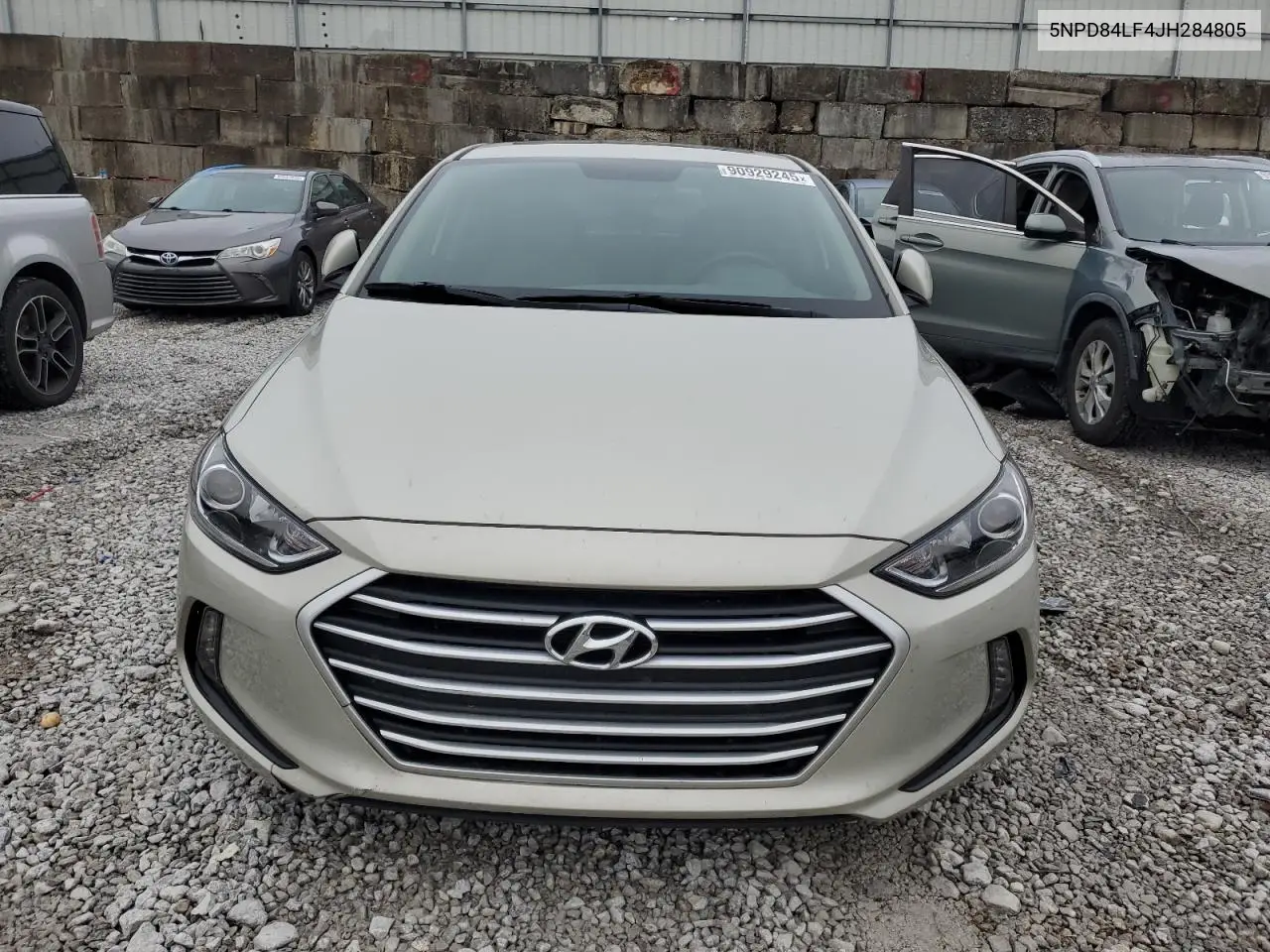 5NPD84LF4JH284805 2018 Hyundai Elantra Sel