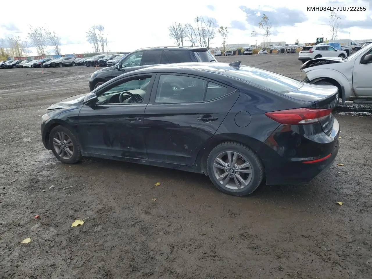 KMHD84LF7JU722265 2018 Hyundai Elantra Sel