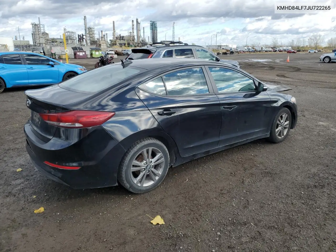 KMHD84LF7JU722265 2018 Hyundai Elantra Sel