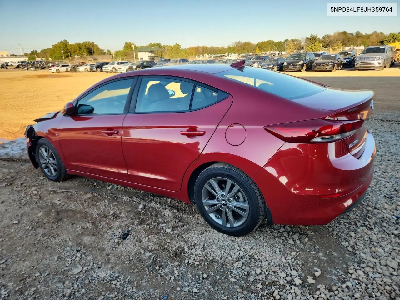5NPD84LF8JH359764 2018 Hyundai Elantra Sel