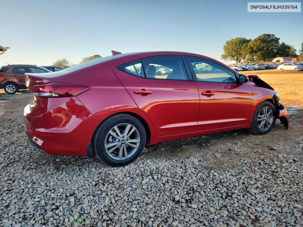 5NPD84LF8JH359764 2018 Hyundai Elantra Sel