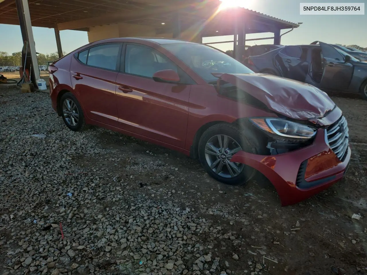5NPD84LF8JH359764 2018 Hyundai Elantra Sel