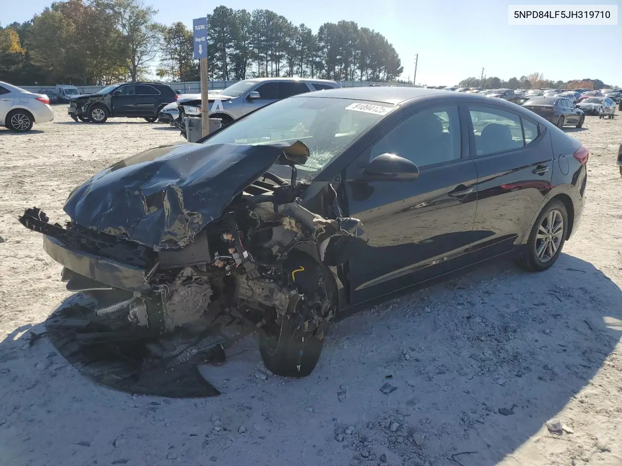 5NPD84LF5JH319710 2018 Hyundai Elantra Sel