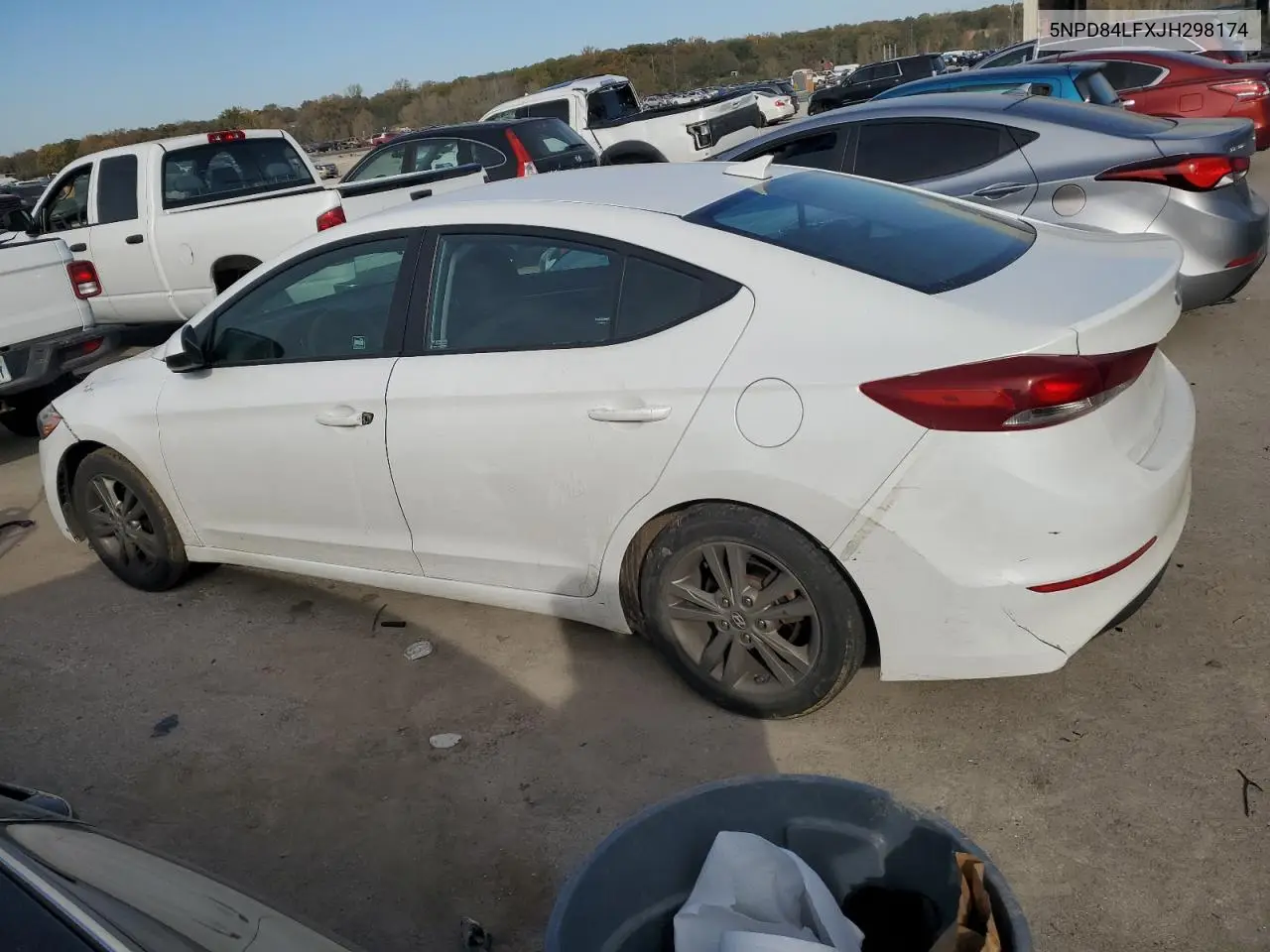 5NPD84LFXJH298174 2018 Hyundai Elantra Sel