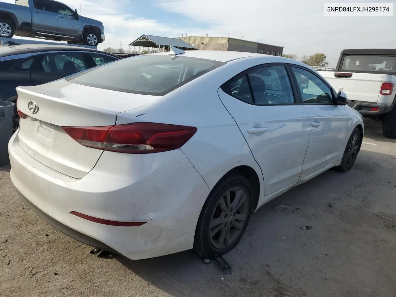 5NPD84LFXJH298174 2018 Hyundai Elantra Sel