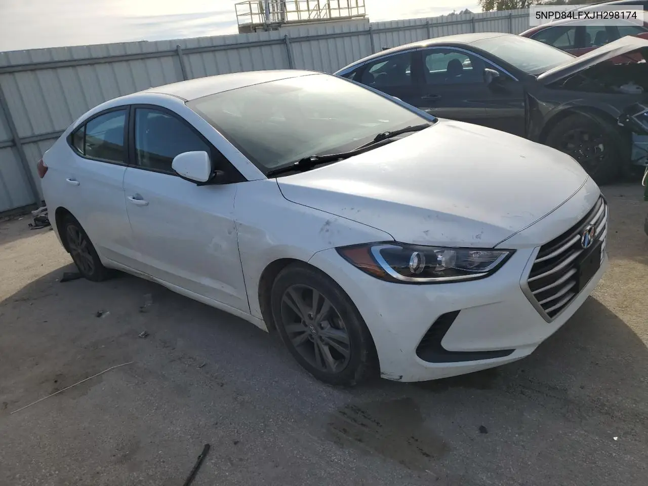 5NPD84LFXJH298174 2018 Hyundai Elantra Sel