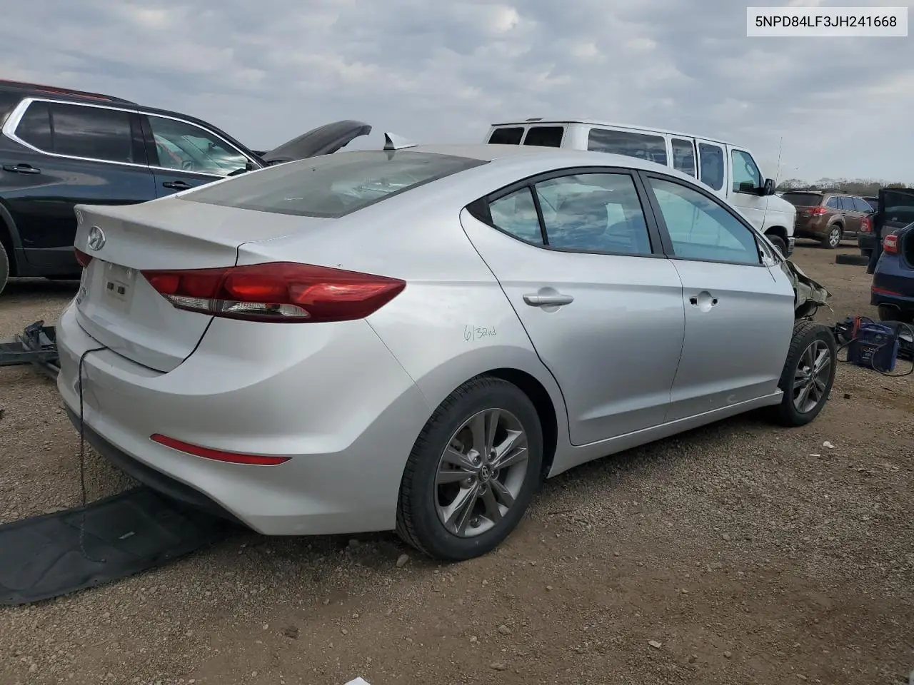 5NPD84LF3JH241668 2018 Hyundai Elantra Sel