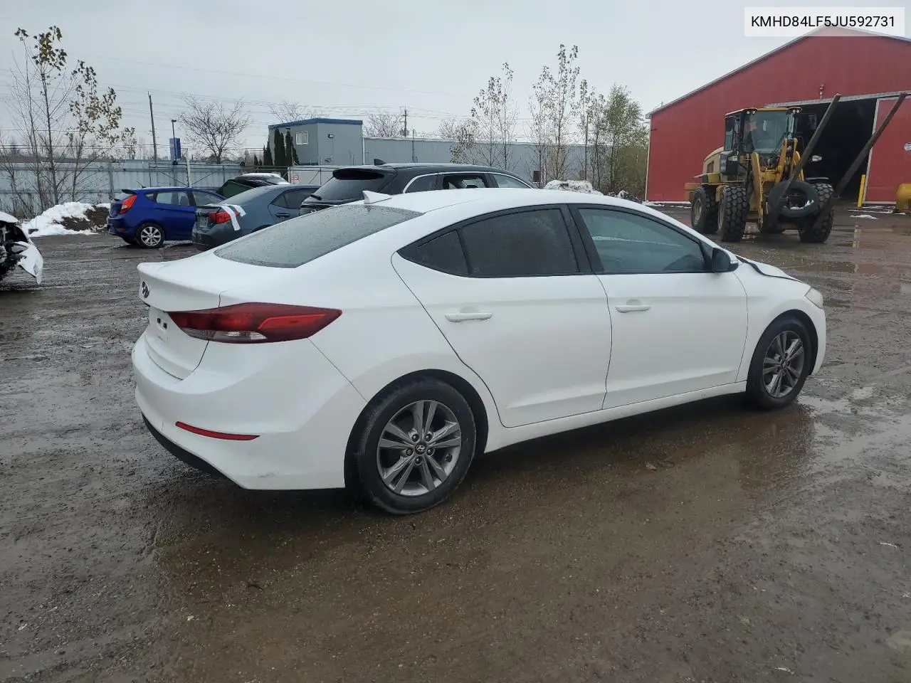 KMHD84LF5JU592731 2018 Hyundai Elantra Sel