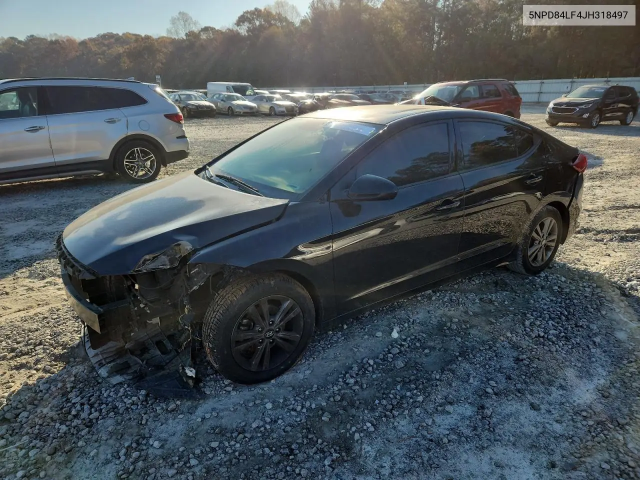 5NPD84LF4JH318497 2018 Hyundai Elantra Sel