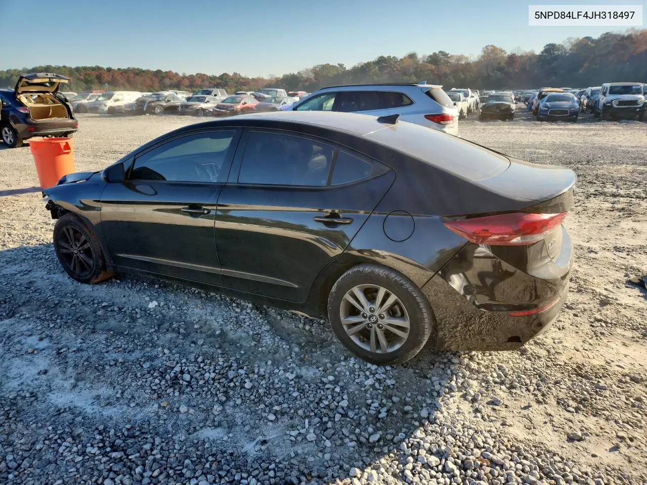 5NPD84LF4JH318497 2018 Hyundai Elantra Sel