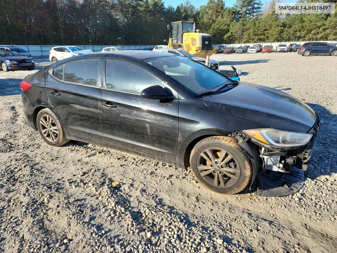 5NPD84LF4JH318497 2018 Hyundai Elantra Sel