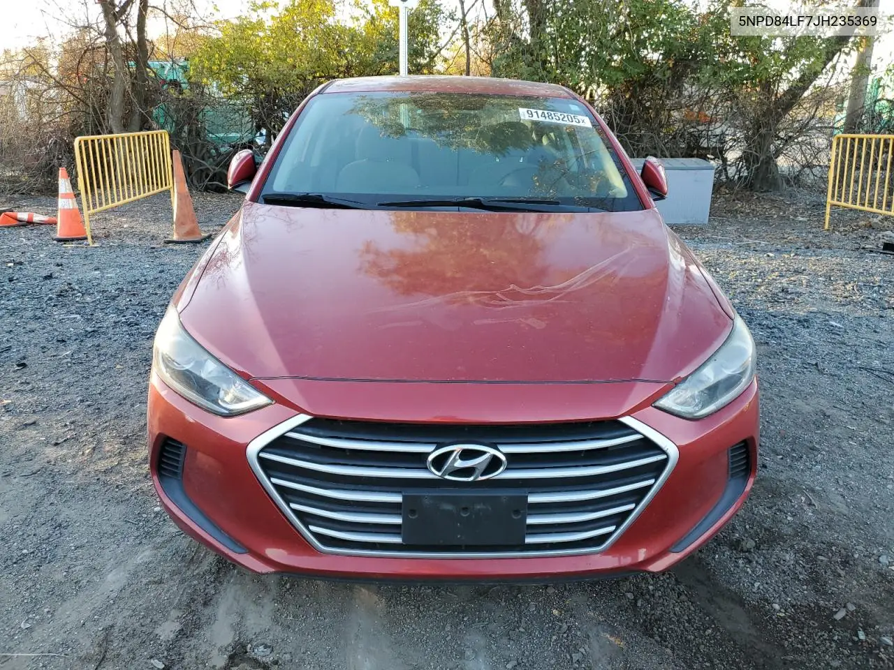 5NPD84LF7JH235369 2018 Hyundai Elantra