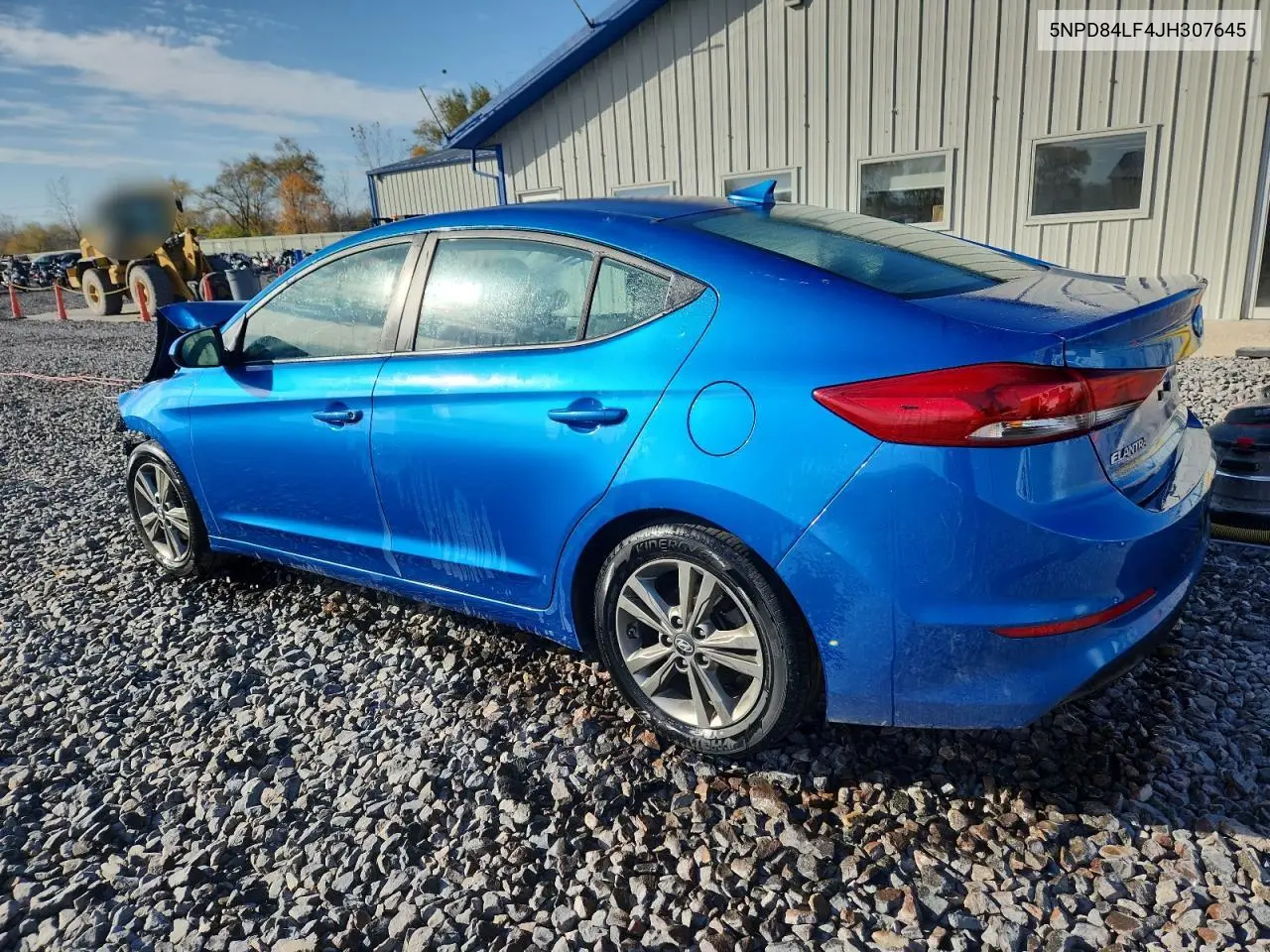 5NPD84LF4JH307645 2018 Hyundai Elantra Sel