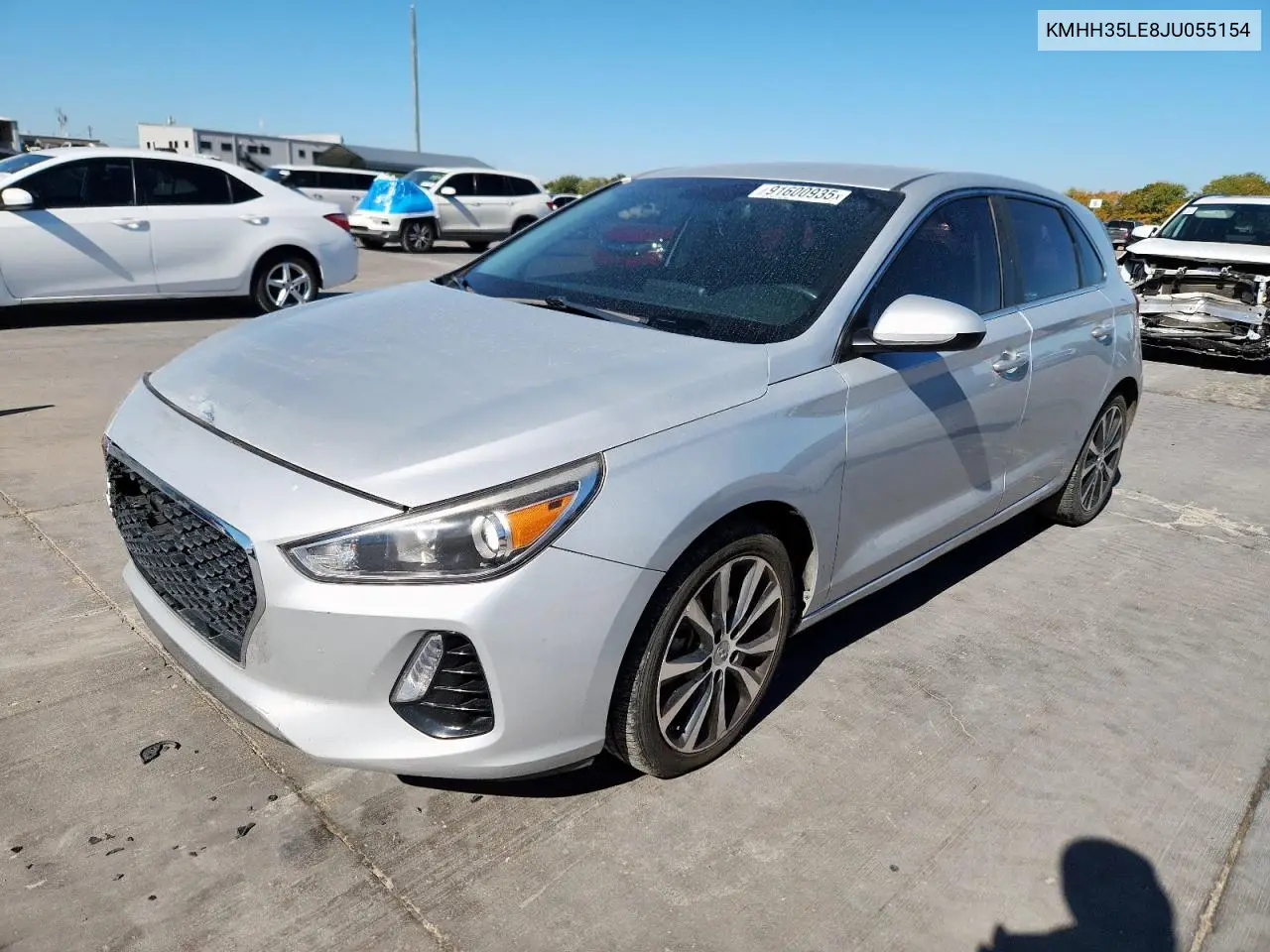 KMHH35LE8JU055154 2018 Hyundai Elantra Gt