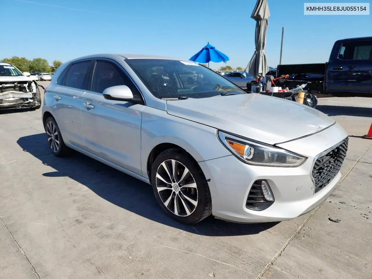KMHH35LE8JU055154 2018 Hyundai Elantra Gt