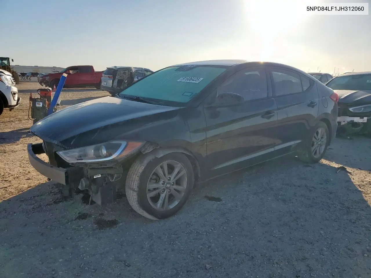 5NPD84LF1JH312060 2018 Hyundai Elantra Sel