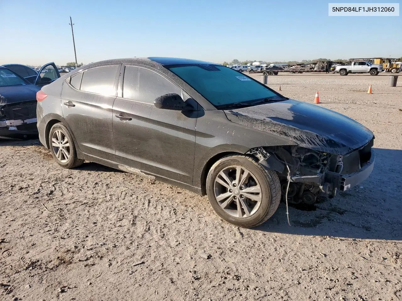 5NPD84LF1JH312060 2018 Hyundai Elantra Sel