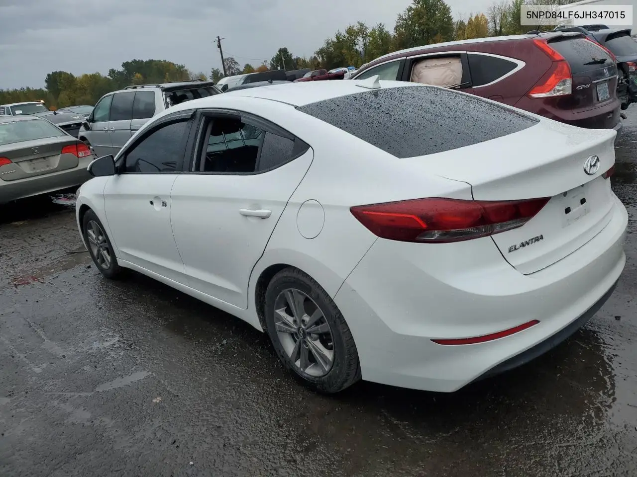 5NPD84LF6JH347015 2018 Hyundai Elantra Sel