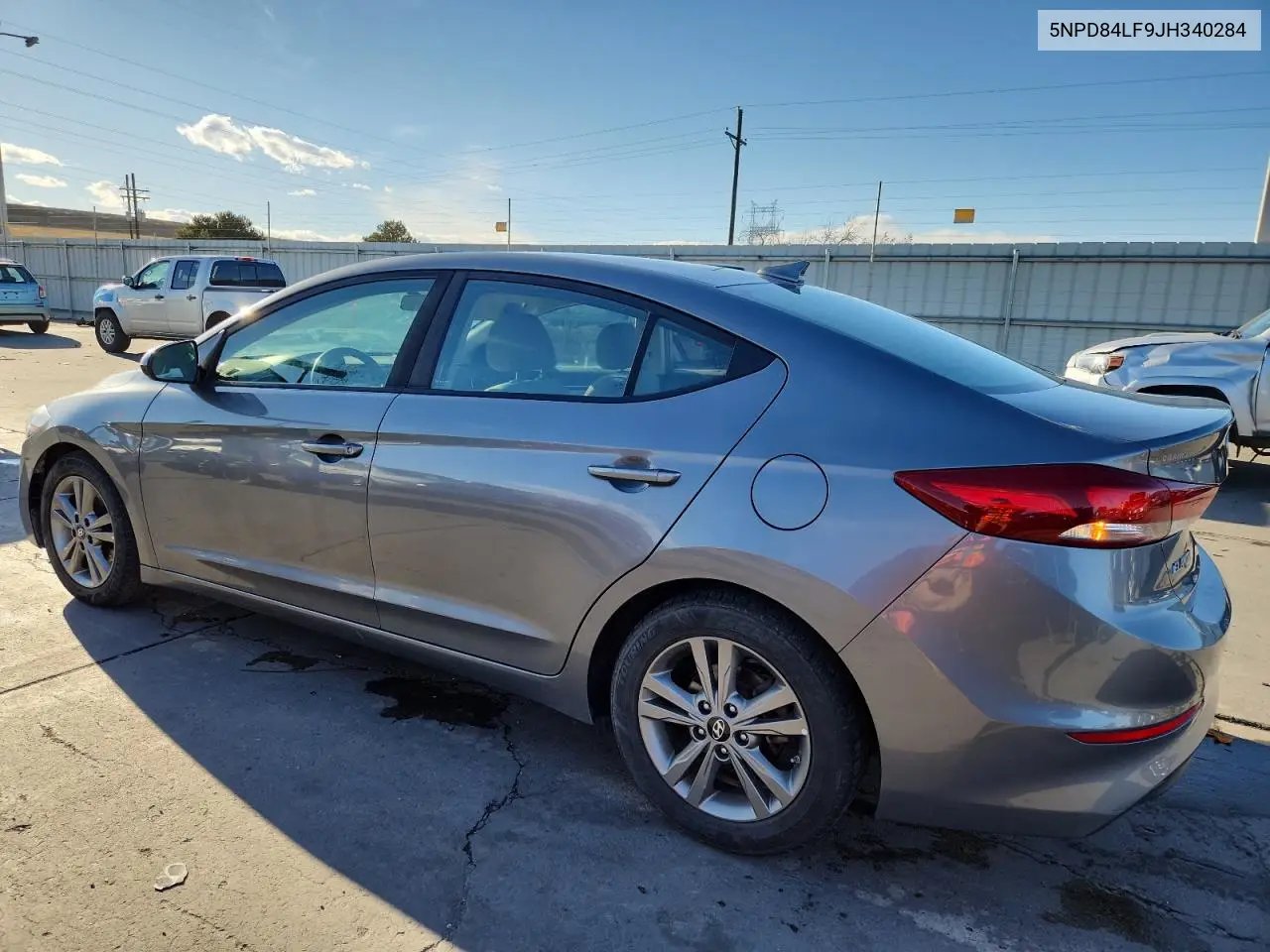 5NPD84LF9JH340284 2018 Hyundai Elantra Sel