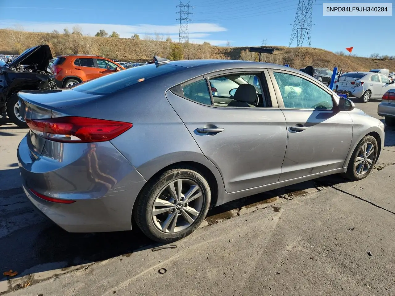 5NPD84LF9JH340284 2018 Hyundai Elantra Sel