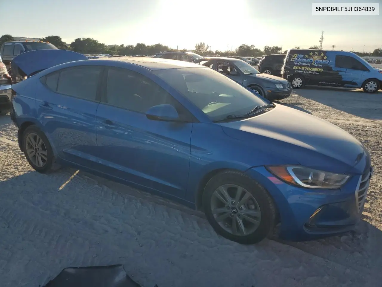 5NPD84LF5JH364839 2018 Hyundai Elantra Sel