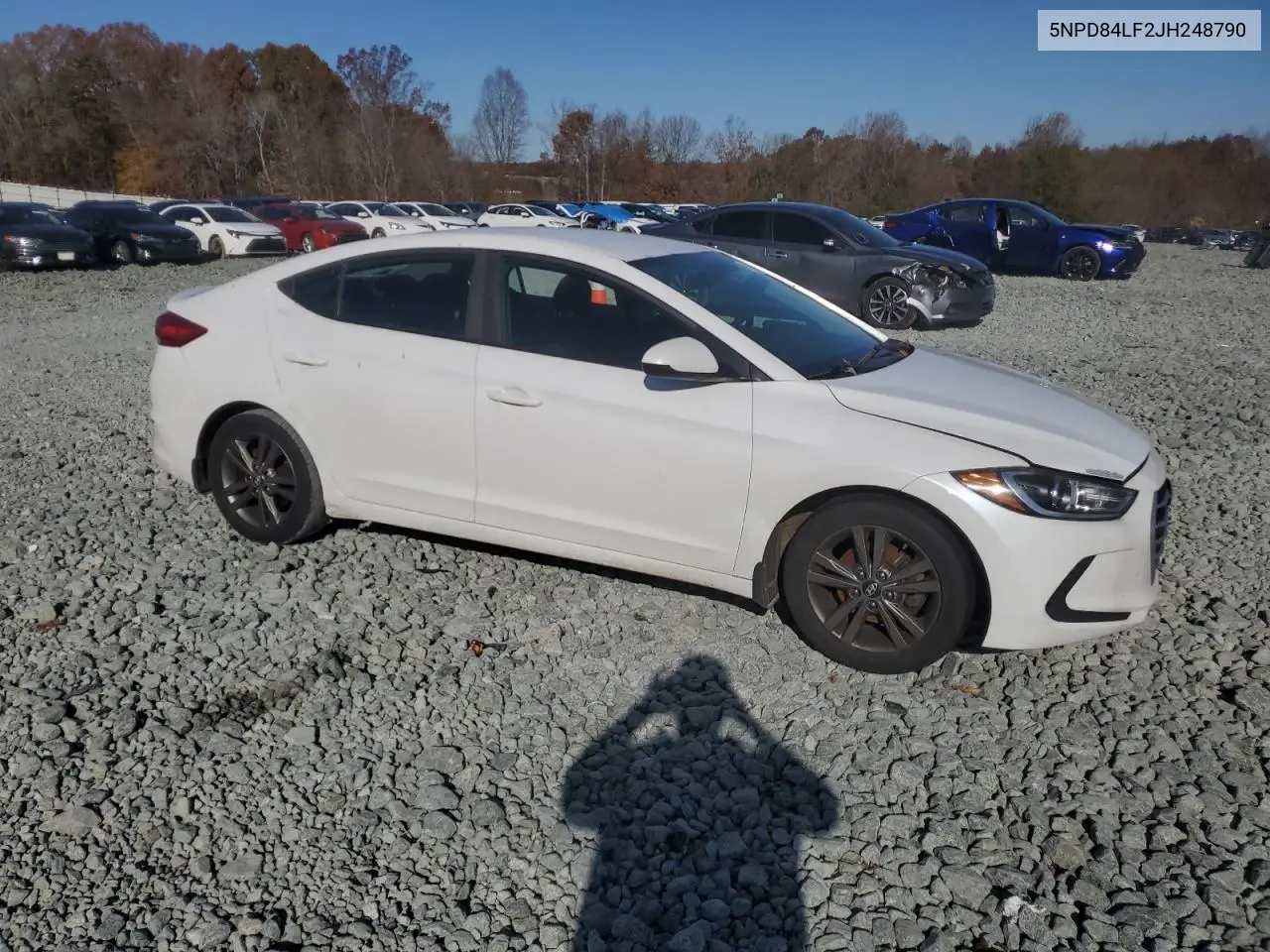 5NPD84LF2JH248790 2018 Hyundai Elantra Sel