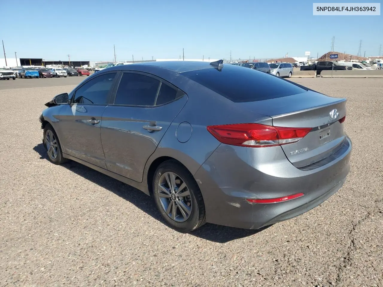 5NPD84LF4JH363942 2018 Hyundai Elantra Sel
