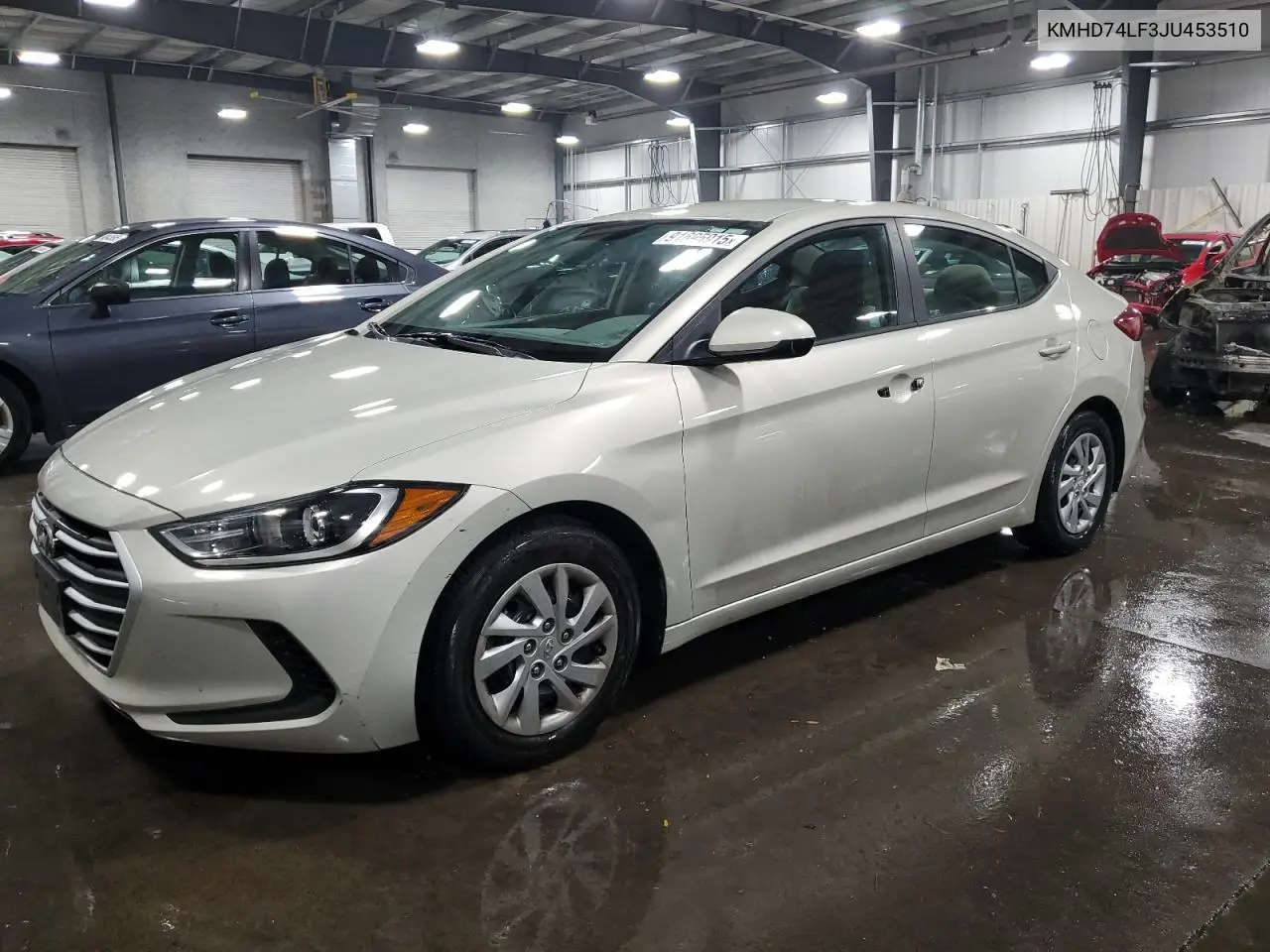 KMHD74LF3JU453510 2018 Hyundai Elantra Se