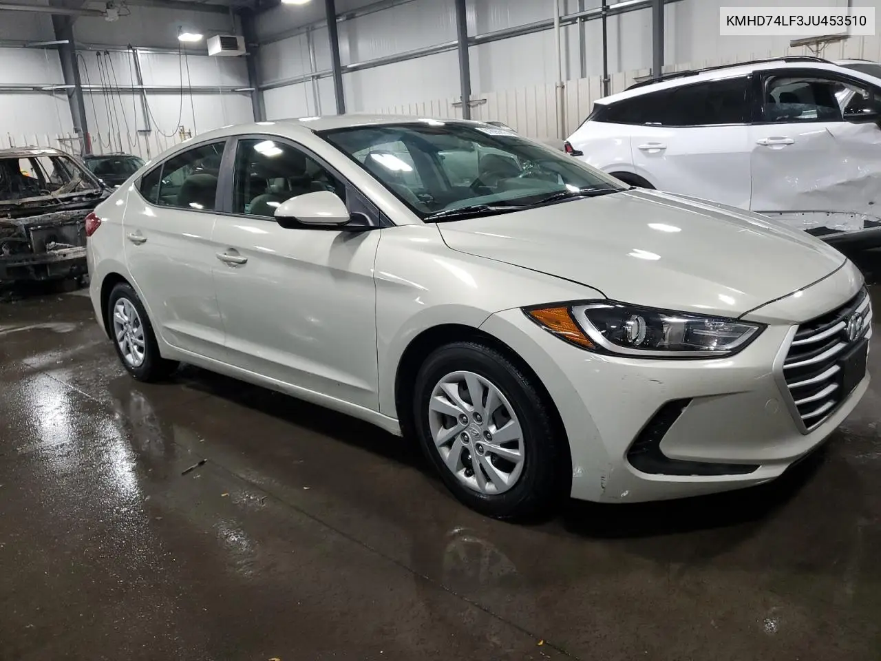 KMHD74LF3JU453510 2018 Hyundai Elantra Se