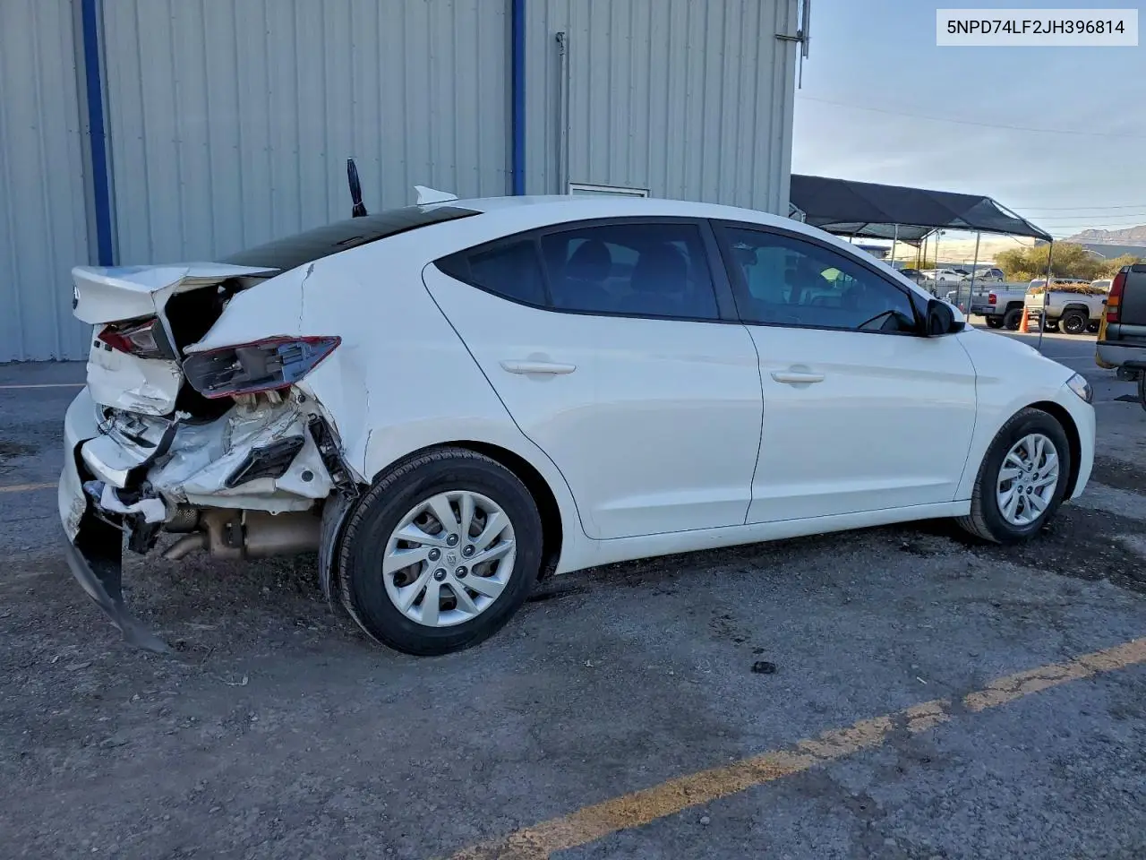 5NPD74LF2JH396814 2018 Hyundai Elantra Se