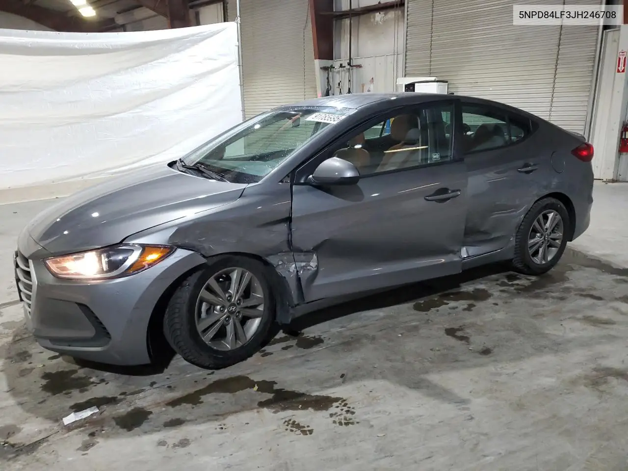 5NPD84LF3JH246708 2018 Hyundai Elantra Sel
