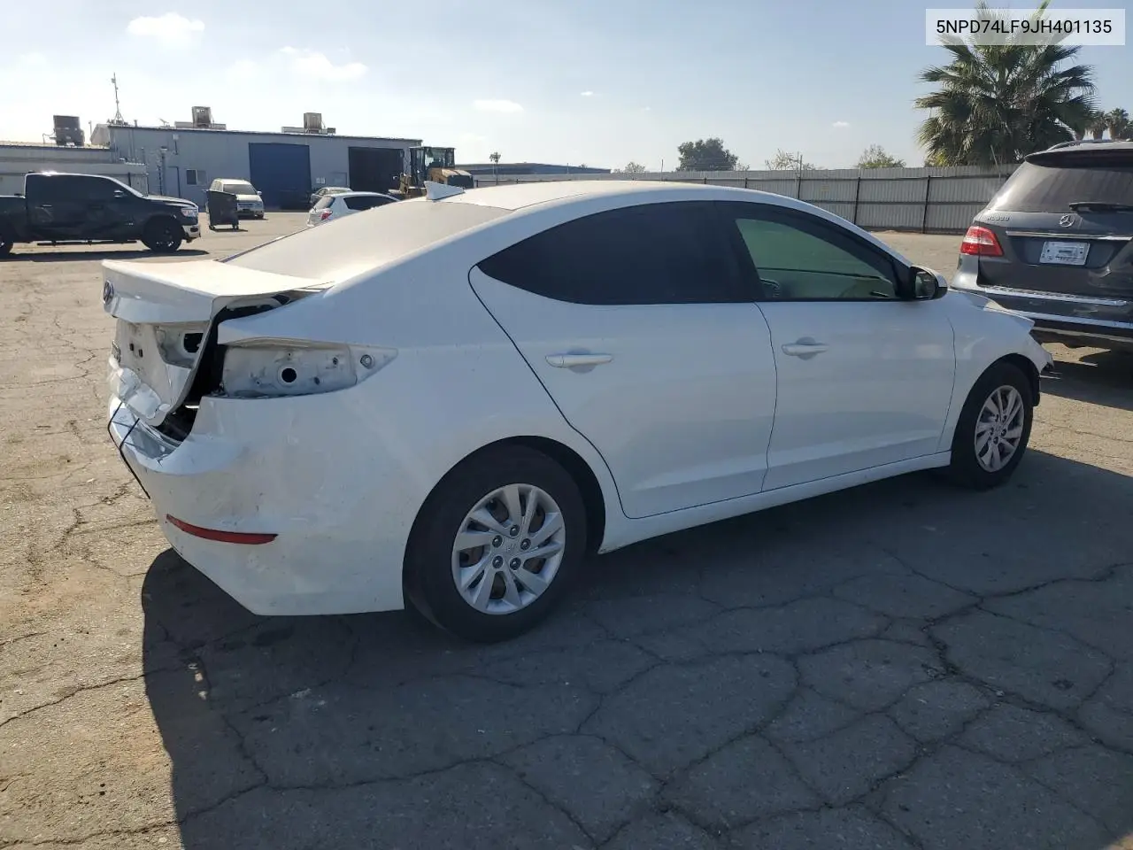 5NPD74LF9JH401135 2018 Hyundai Elantra Se