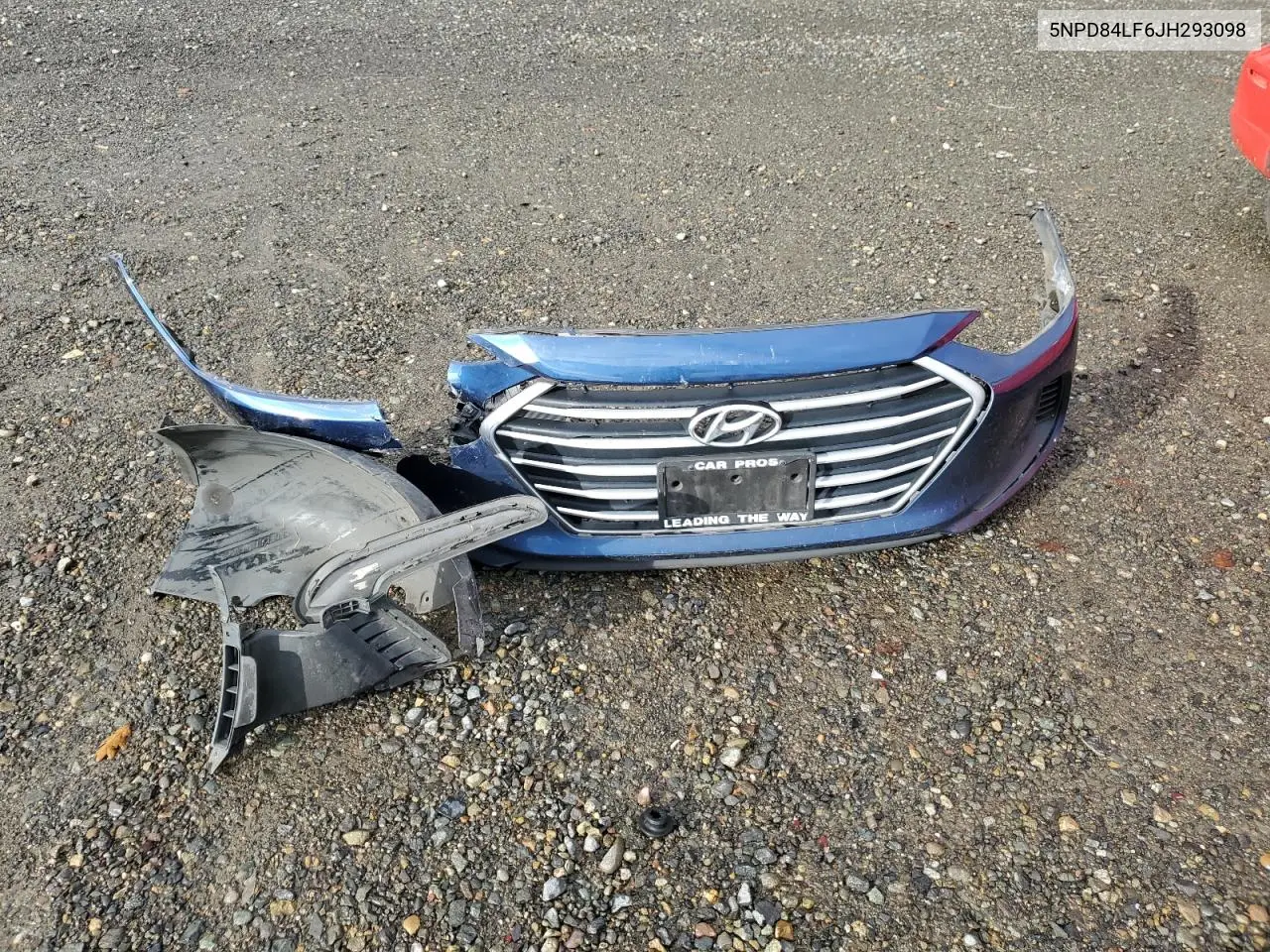 5NPD84LF6JH293098 2018 Hyundai Elantra Sel