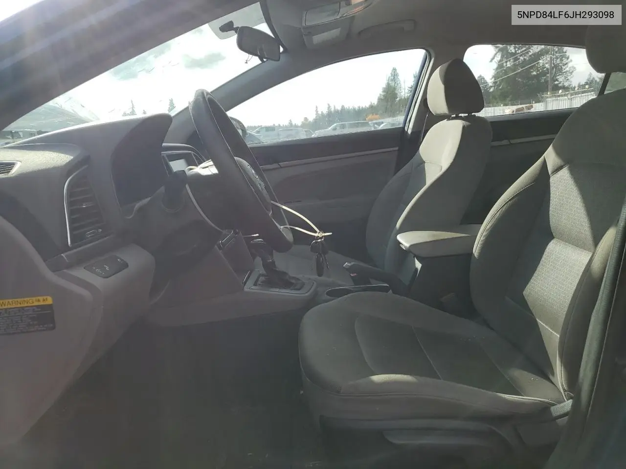 5NPD84LF6JH293098 2018 Hyundai Elantra Sel