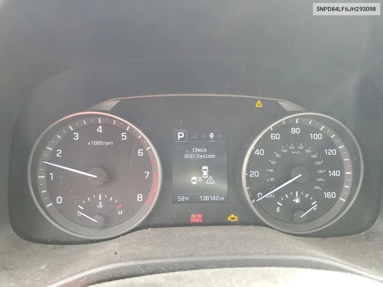 5NPD84LF6JH293098 2018 Hyundai Elantra Sel