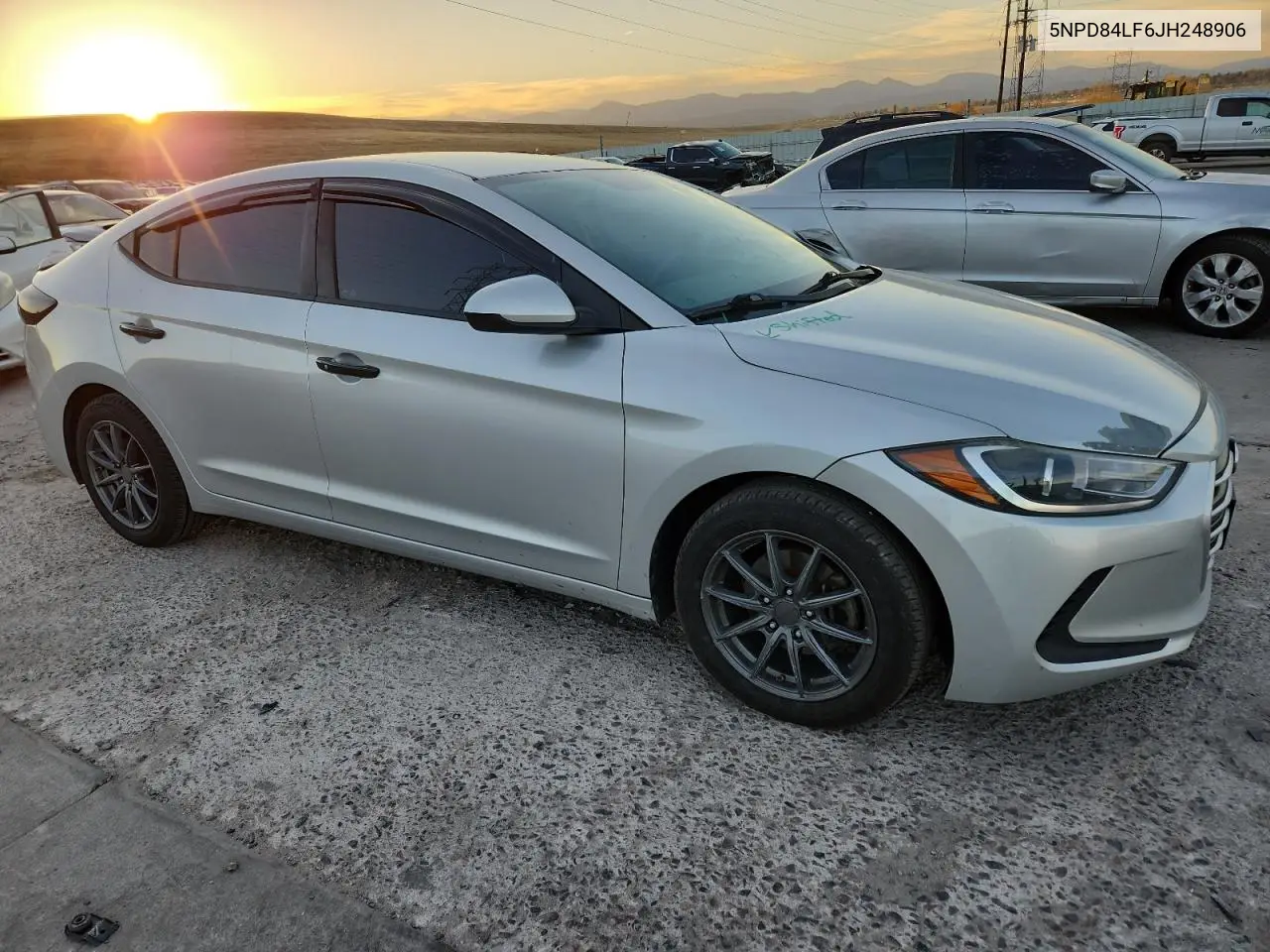 5NPD84LF6JH248906 2018 Hyundai Elantra Sel